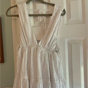 White summer dress